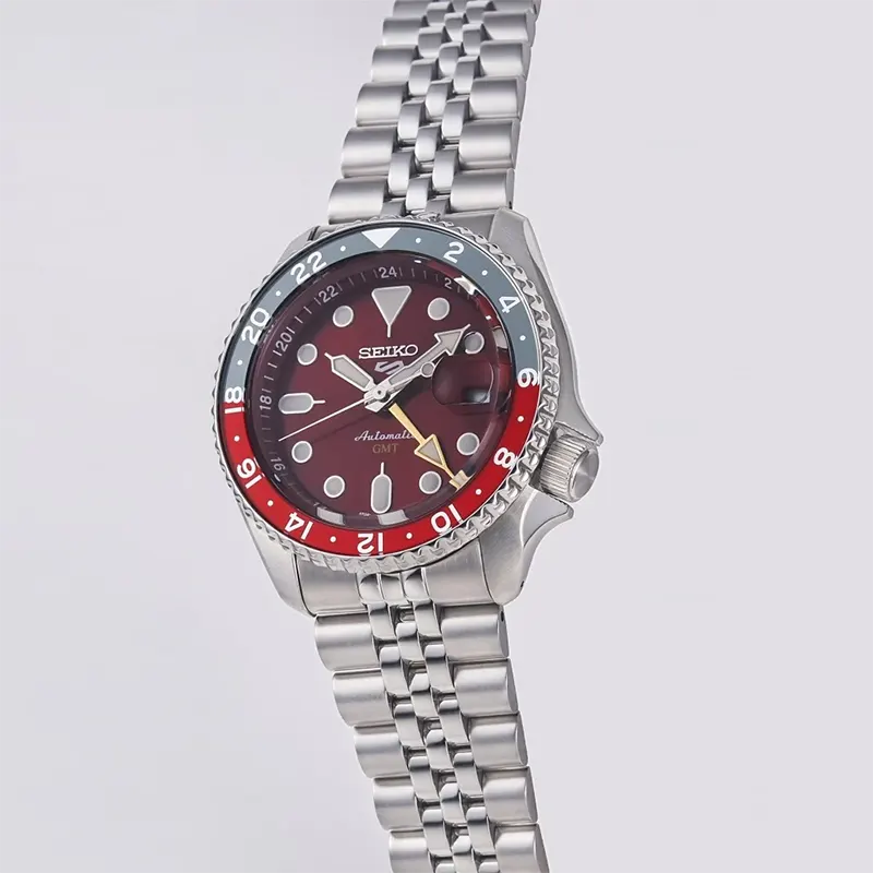 Seiko 5 Sports GMT  LIMITED EDITION Red Passion Men’s Watch- SSK031K1